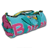 JJ VINTY · BARNEY THE DINOSAUR SLEEPING BAG DUFFLE · CUSTOM 1/1 VINTAGE