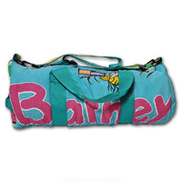 JJ VINTY · BARNEY THE DINOSAUR SLEEPING BAG DUFFLE · CUSTOM 1/1 VINTAGE