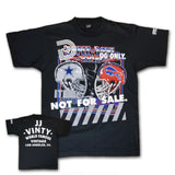 CUSTOM • VINTAGE 1993 SUPERBOWL TRIPLE D DALLAS COWBOYS TEE • 1 OF 1