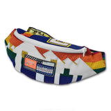 JJ VINTY • VINTAGE ALEX ENGLISH DENVER NUGGETS JERSEY BELLY BAG • 1 OF 1