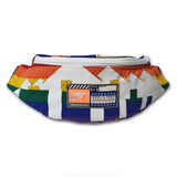 JJ VINTY • VINTAGE ALEX ENGLISH DENVER NUGGETS JERSEY BELLY BAG • 1 OF 1