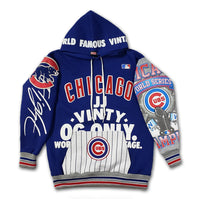 JJ VINTY · CHICAGO CUBS JERSEY HOODIE SWEATSHIRT · CUSTOM 1/1 VINTAGE