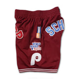 JJ VINTY · VINTAGE MIKE SCHMIDT PHILADELPHIA PHILLIES MASHUP SHORTS · 1 OV 1
