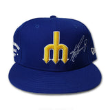 SEATTLE MARINERS KEN GRIFFEY JR. AUTO TRIDENT DEADSTOCK FITTED · CUSTOM HAT