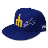 SEATTLE MARINERS KEN GRIFFEY JR. AUTO TRIDENT DEADSTOCK FITTED · CUSTOM HAT