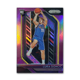 ROYALTY · 2018 LUKA DONCIC PURPLE HOLO PRIZM ROOKIE · CUSTOM 1/1 CARDART