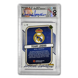 JJ VINTY · 2017 LUKA DONCIC REAL MADRID ROOKIE · 1 OV 1 · HANDHELD ART · COLLECTOR CARD