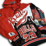JJ VINTY · VINTAGE MICHAEL JORDAN MASHUP JERSEY HOODIE · 1 OV 1