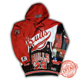 JJ VINTY · VINTAGE MICHAEL JORDAN MASHUP JERSEY HOODIE · 1 OV 1