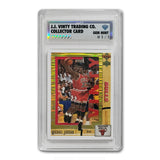 JJ VINTY · ROOKIE JORDAN HANDHELD COLLECTOR ART CARD · 1 OV 1