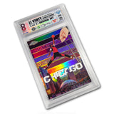 JJ VINTY · 1985 MICHAEL JORDAN JUMPMAN NIKE HOLO · 1 OV 1 · HANDHELD ART · COLLECTOR CARD