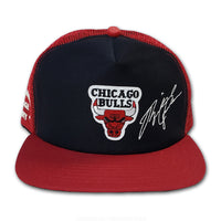 CHICAGO BULLS MJ AUTO MESH SNAPBACK · CUSTOM VINTAGE