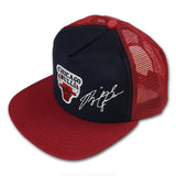 CHICAGO BULLS MJ AUTO MESH SNAPBACK · CUSTOM VINTAGE