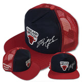 CHICAGO BULLS MJ AUTO MESH SNAPBACK · CUSTOM VINTAGE