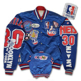 JJ VINTY • VINTAGE NEW JERSEY / BROOKLYN NETS STARTER JACKET • 1 OF 1