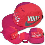 JJ VINTY · REWORKED NORTH FACE RAIN JACKET MESH 5 PANEL HAT · 1 OV 1