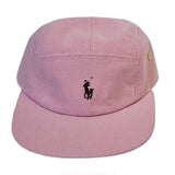 JJ VINTY · REWORKED RALPH LAUREN PINK BUTTON UP 5 PANEL HAT · 1 OV 1