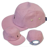 JJ VINTY · REWORKED RALPH LAUREN PINK BUTTON UP 5 PANEL HAT · 1 OV 1