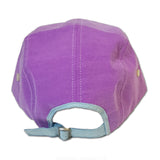 JJ VINTY · REWORKED RALPH LAUREN PURPLE BUTTON UP 5 PANEL HAT · 1 OV 1