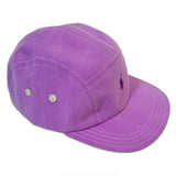 JJ VINTY · REWORKED RALPH LAUREN PURPLE BUTTON UP 5 PANEL HAT · 1 OV 1
