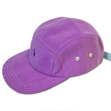 JJ VINTY · REWORKED RALPH LAUREN PURPLE BUTTON UP 5 PANEL HAT · 1 OV 1