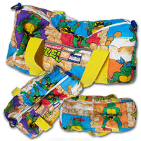 JJ VINTY · TEENAGE NINJA MUTANT TURTLES SLEEPING BAG DUFFLE w/ pocket · CUSTOM 1/1 VINTAGE