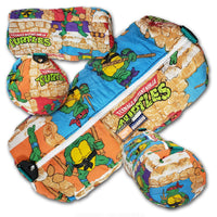 JJ VINTY · TEENAGE NINJA MUTANT TURTLES SLEEPING BAG DUFFLE w/o pocket & straps · CUSTOM 1/1 VINTAGE