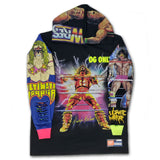 JJ VINTY • ULTIMATE WARRIOR HOODIE LONG SLEEVE TEE • 1 OF 1