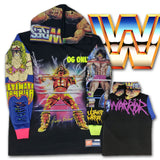 JJ VINTY • ULTIMATE WARRIOR HOODIE LONG SLEEVE TEE • 1 OF 1